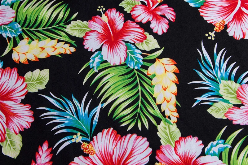 Kostlish 2017 New Summer Dress Women Floral Print Audrey Hepburn 50s 60s A-Line Vintage Dress Sleeveless Party Dresses Plus Size (61)