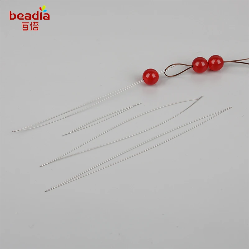 

5pcs/bag Length Of About 5.5/11.5/12.8cm Beading Needle ThreadingDIY Jewelry Tool