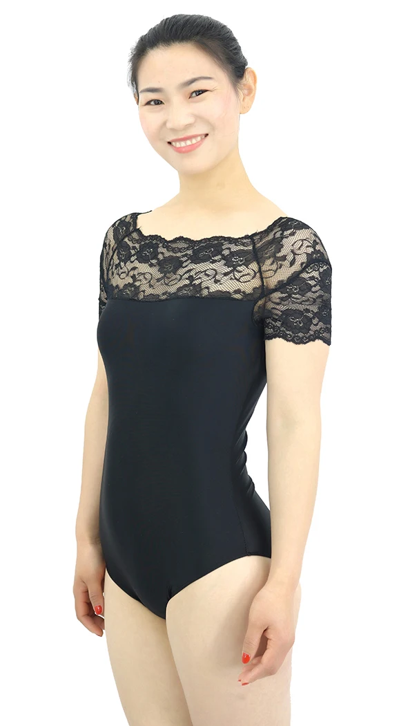 Speerise-Black-Lace-Basic-Ballet-Leotard-for-Women-Sleeveless-Scoop-Neck-Stretch-Leotards-Adult-White-Bodysuit (3)