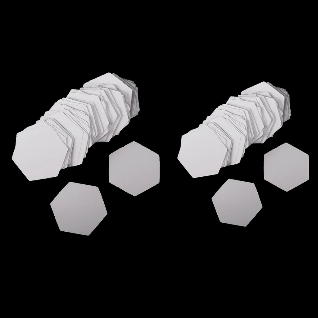 

200pcs Hexagon Paper Quilting Templates Paper Piecing DIY Patchwork 16/26mm