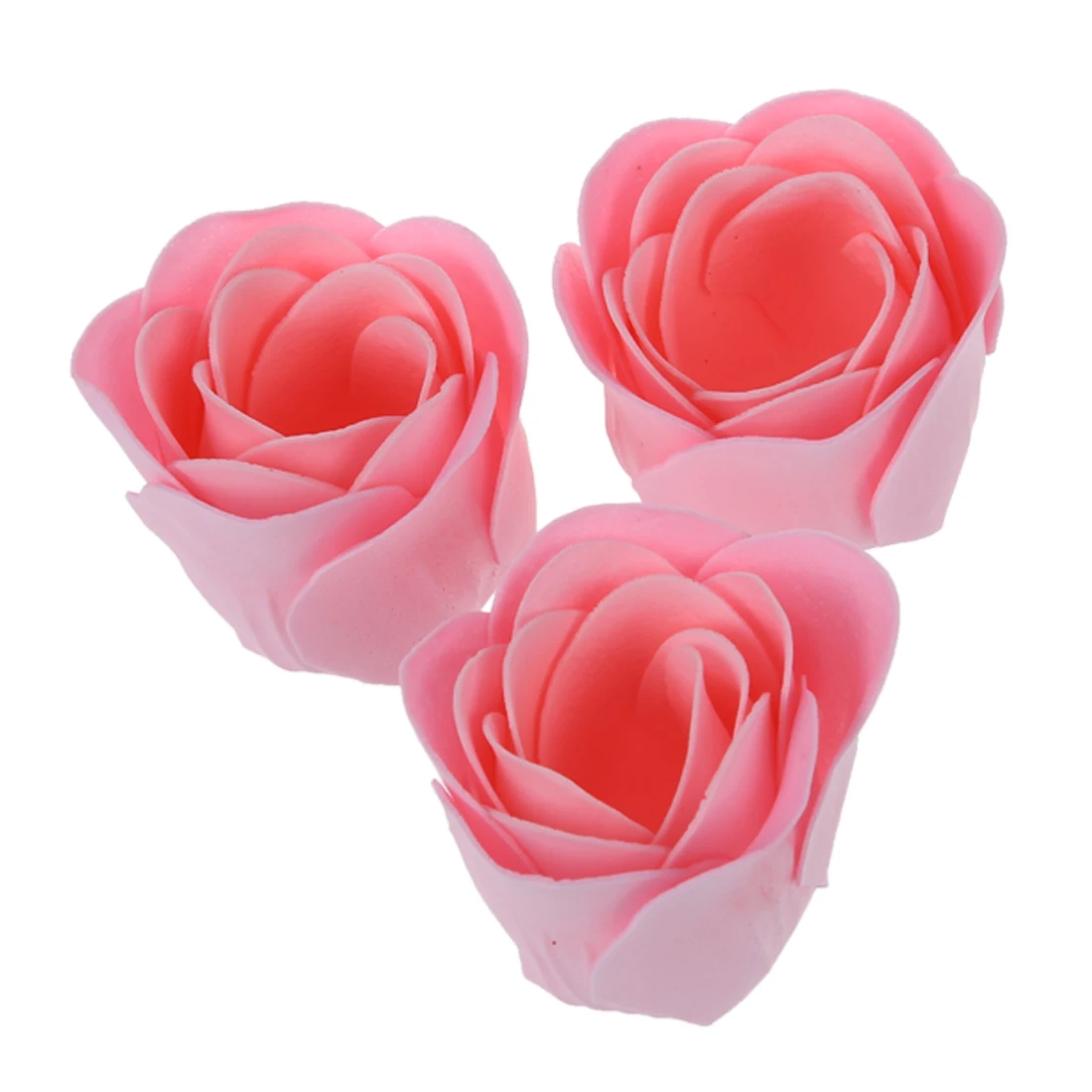 Новый светло-розовый плиссированный подол подарочная коробка в форме сердца цветочное мыло для ванной лепесток 18 в 1