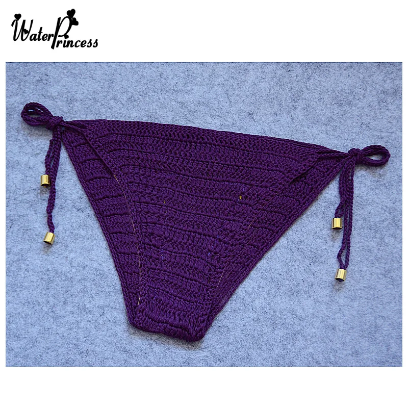 Новинка 2019 сексуальные женские трусики стринги микро ручная работа вязаный