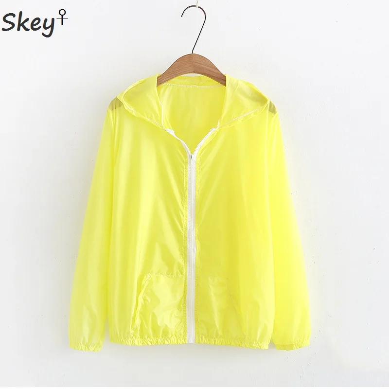 

Hooded Windbreak Thin Sunscreen Jacket Women Coat 2019 Summer Casual Zipper Overalls Female Sportswear Outwear Plus Size 2XL