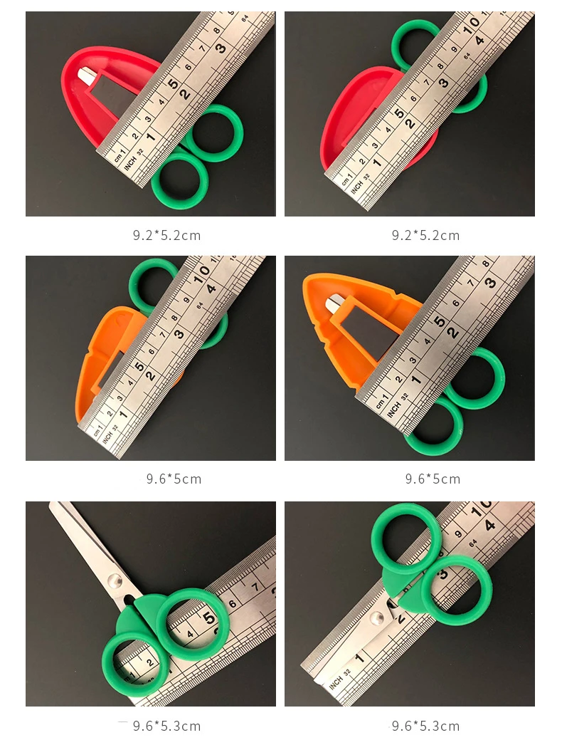 Забавные ножницы для нарезки фруктов и овощей, магнитные ножницы, детские ножницы в форме банана, клубники, винограда, маленькие ножницы