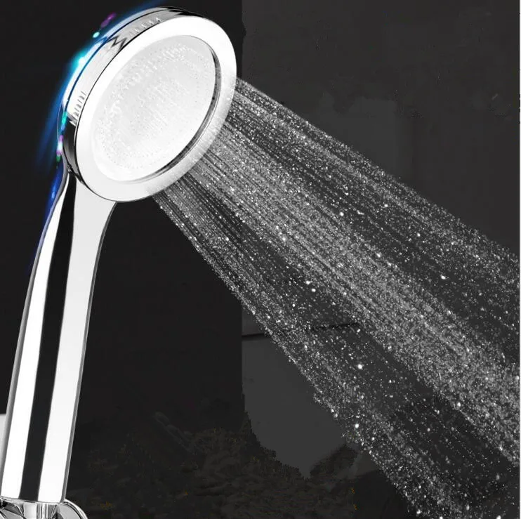

Ultrathin SPA Rain Shower Head Turbo High Presure Chrome-plate Handhold Bathroom Powerful Energy rainfall Showerhead