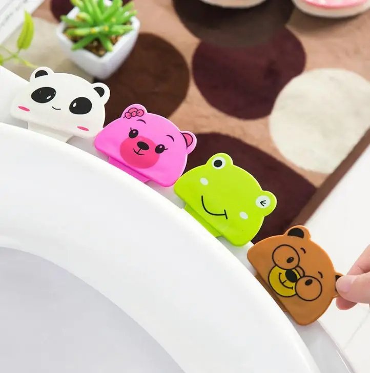 

1 PCS Toilet Seat Handles Toilet Cover Lowers Bathroom Accessories For Home