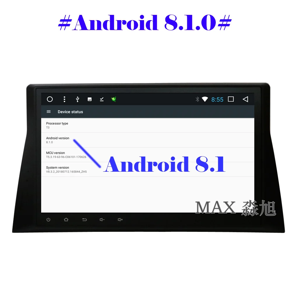 Cheap MAX Android 8.1 Car DVD For Honda Accord 8 North American Version Car Radio RDS Bluetooth Call/Music WiFi SWC GPS Free Map 1