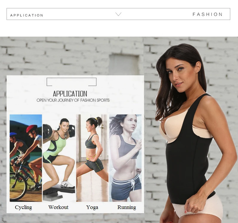 SEXYWG Sport Shirts Yoga Tank Top Sexy Women Running Gym Vest Workout Fitness Backless Blouse Neoprent Hot Shaper T-shirt Tight (18)