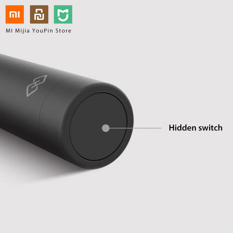 Xiaomi mijia Электрический мини-триммер для волос в носу HN1 портативная Бритва для ушей в носу, машинка для стрижки волос, водонепроницаемый Безопасный Очиститель для меня