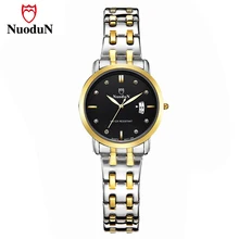 Nuodun Fashion Top Brand Luxury Women Watches Rose Golden Waterproof Stainless Steel Wristwatch Diamond Watch Relogio Feminino Nuodun Fashion Top Brand Luxury Women Watches Rose Golden Waterproof Stainless Steel Wristwatch Diamond Watch Relogio Feminino