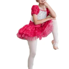 Балетная пачка Justaucorps, профессиональные танцевальные костюмы для девочек, Детские балетные костюмы, Mujer, платье-пачка, гимнастические купальники