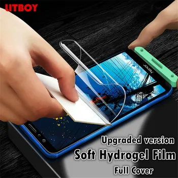 

10D Full Cover Soft Hydrogel Film For Huawei Honor 9 8 lite V10 V9 Play V20 8X Screen Protector Film For honor 10 Film Not Glass