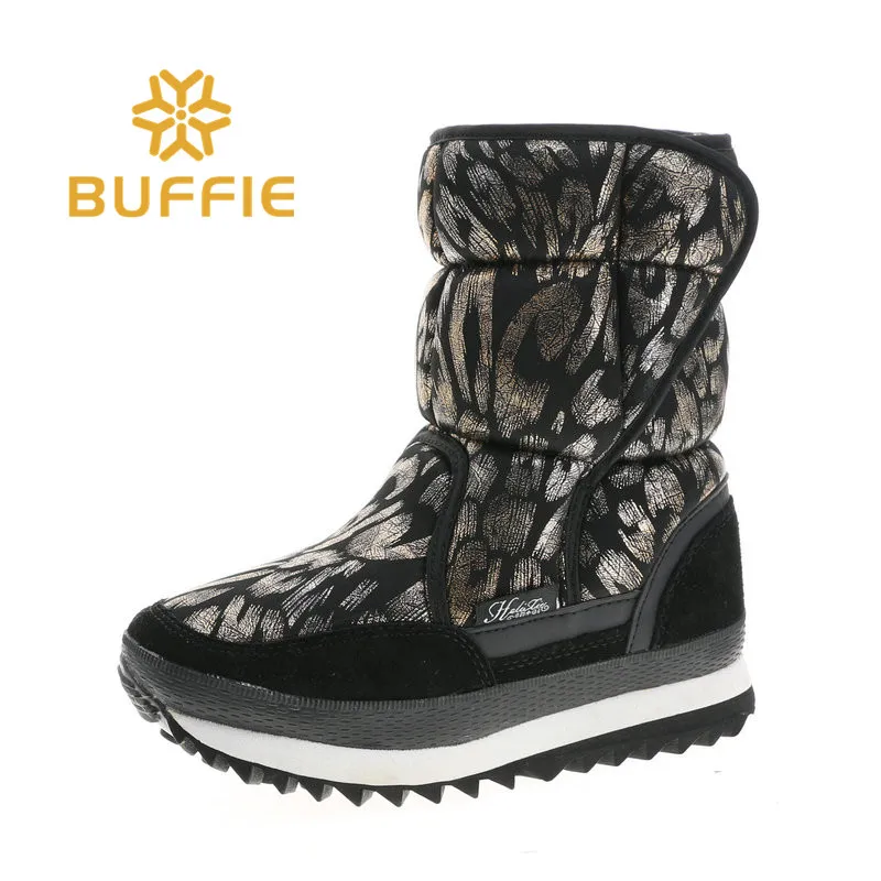 

Women boots colourful winter snow shoes nice look shaft plush fur warm style big size popular goods free shipping big size good