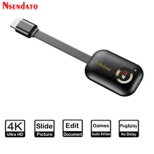 Mirascreen G9 Plus 2,4G/5G 4K беспроводной HDMI H.265 Wifi дисплей ключ зеркало Miracast Airplay DLNA приемник для проектора HDTV