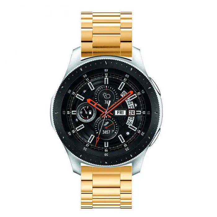 Горячая нержавеющая сталь Браслет замена ремешок аксессуары для samsung Galaxy Watch 46 мм MSK66