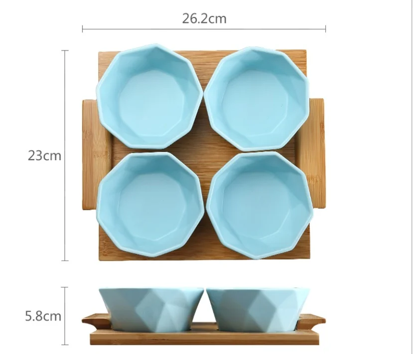 Бытовая керамика тарелка для конфет посуда креативная гайка закуски сепаратор фрукты керамическая чаша тарелка для соевого соуса для кухонных принадлежностей - Цвет: 7
