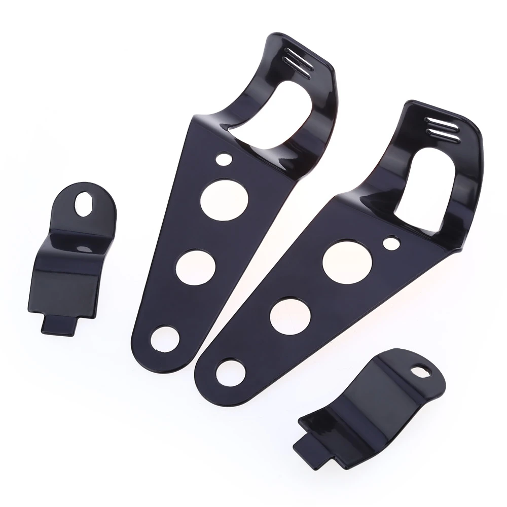 Paired Universal 31 37MM Motorcycle Headlight Mount Bracket Motorbike