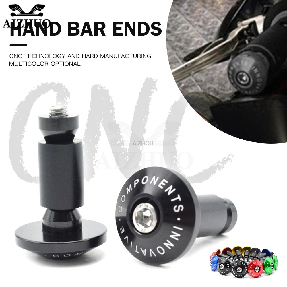 

Handle Grips End Motocross Handle Bar End Universal Motorcycle For YAMAHA YZF R1 R6 R3 R25 Tmax 500 530 MT07 MT09 FZ6R FZ8 R25