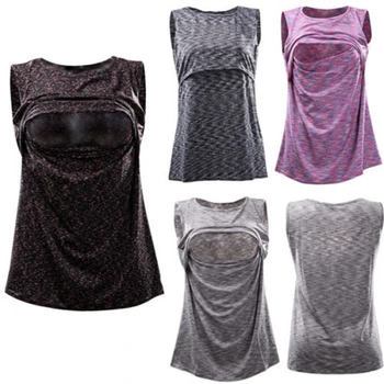 

Maternity Nursing T-shirts 2018 Newest Summer Breastfeeding T Shirts For Pregnant Women Casual Mother Breast Feeding Tops Tees