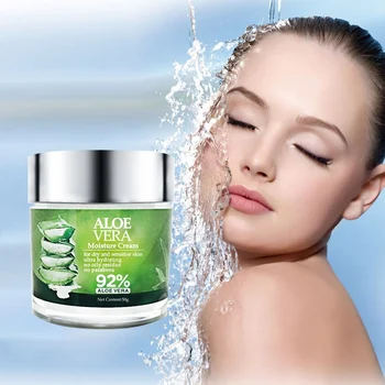 

50g Aloe Vera Gel Smooth Moisturizing Whitening Day Cream Anti Wrinkle Anti Aging Face Cream Skin Care