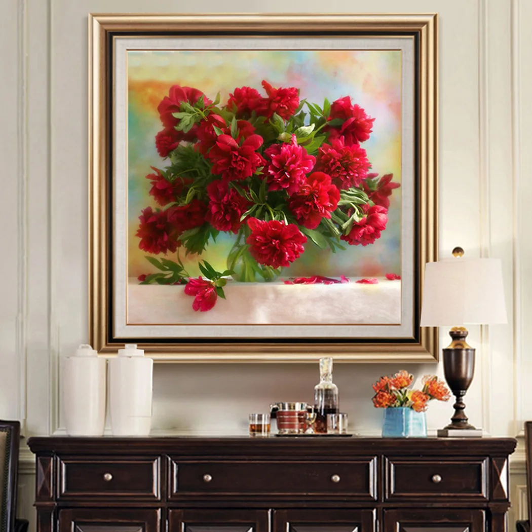 Rhinestone Diamond Embroidery Do it yourself Paintings Square Crystal Mosaic Needlework DIY