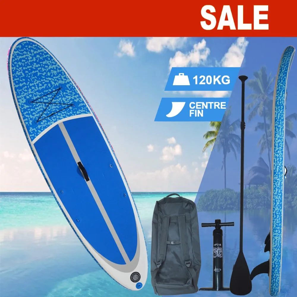 10Foot Inflatable Stand Up Paddle Board iSup Board With