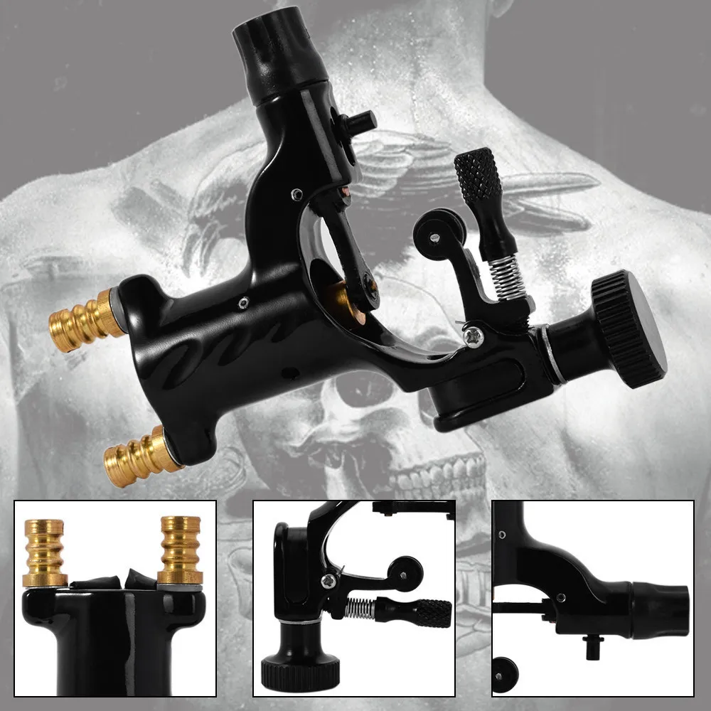 ATOMUS Dragonfly Rotary Tattoo Machine Shader & Liner 7 Colors Assorted Tatoo Motor Gun Kits Supply