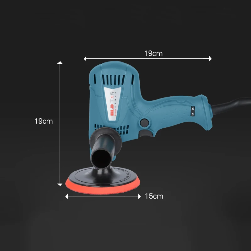 pcmos 220V Automotive Polishing Machine Polisher Waxing Machine Adjustable-speed Furniture Porcelai