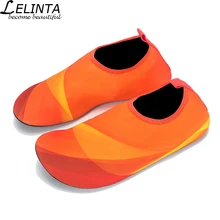 LELINTA пляжная обувь плавники для подводного плавания носки для дайвинга обувь для плавания уличная Йога тренировочная обувь треккинг для носки Босиком тонкие туфли
