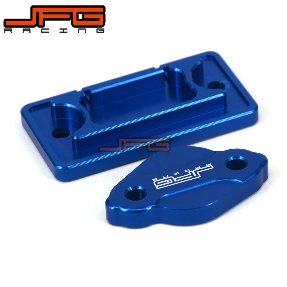 CNC передние тормозные Крышка Резервуара цилиндра подходит для YAMAHA YZ125 YZ250 03-07 YZ250F 03-06 YZ450F 03-07 WR250F 03-16 WR450F 04-15