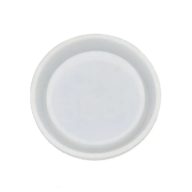 Маленькая круглая тарелка посуда смолы литейная форма силиконовая форма, ручная работа Искусство ремесло