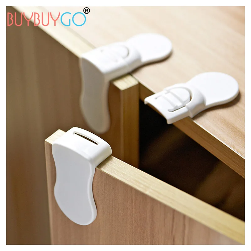 

16Pcs Children Multi-function Security Locks Cabinet Lock Household Crash Anti-folder Hand Protection Supplies Right-angle Lock