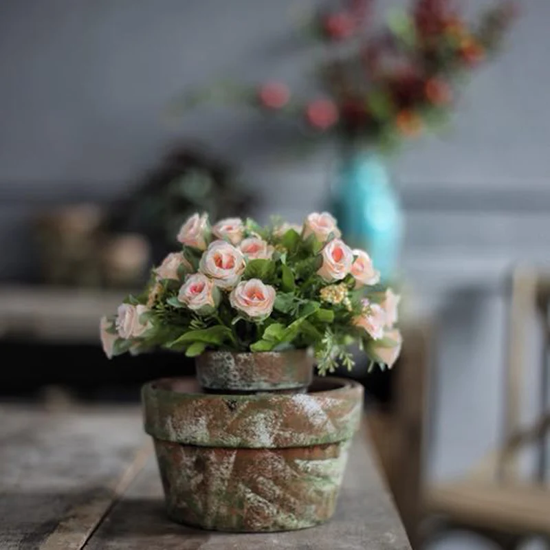 Red pottery flowerpot simple ceramic planter green plant ancient moss pot plant flowerpot aerated moss flowerpot flowerpot moss Red pottery flowerpot simple ceramic planter green plant ancient moss pot plant flowerpot aerated moss flowerpot flowerpot moss