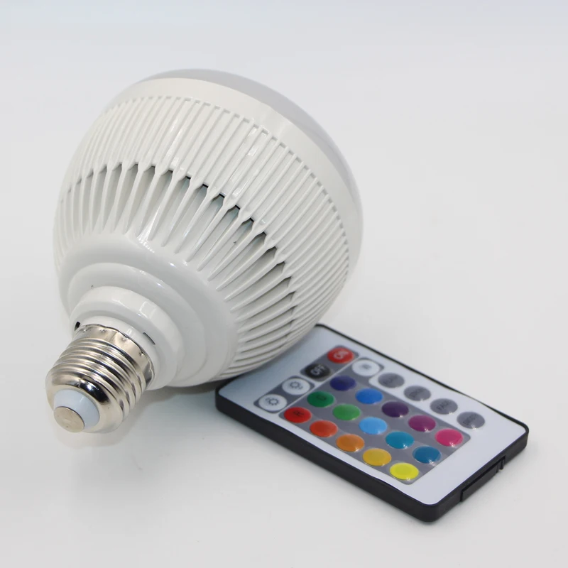 E27 Akilli Rgb Kablosuz Bluetooth Hoparlor Ampul Muzik Calma Kisilabilir Led Ampul Isik Lambasi Ile 24 Tuslari Uzaktan Kumanda Led Bulbs Light Lamps Light Lampbulb Music Aliexpress