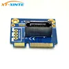 XT-XINTE mSATA to SATA Converter Card Mini SATA to 7Pin PCI-e Extension Adapter board Half-size for 2.5