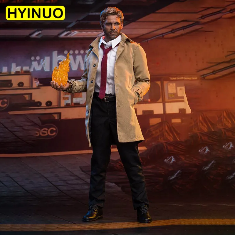 

Collection 1/6 Scale SST007 Ghost Detective Constantine Matt Ryan Figure Set Sculpt Model 12' Full Set Action Figure Dolls Toys