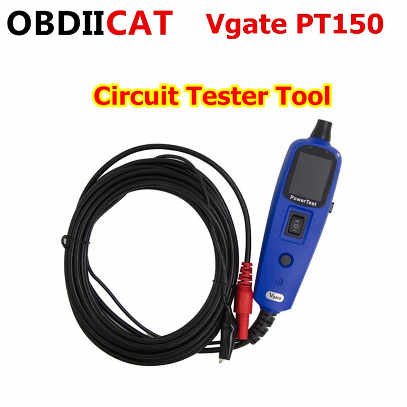 

OBDIICAT 100% Original Vgate PT150 Electrical System Diagnostic Circuit Tester Tool Power Probe Tester Vgate PowerScan PT 150