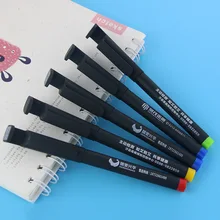 500 шт./компл. на заказ рекламная ручка для водной подписи черный рекламный Пользовательский логотип двумерный код Ручка Индивидуальный логотип Подарочный