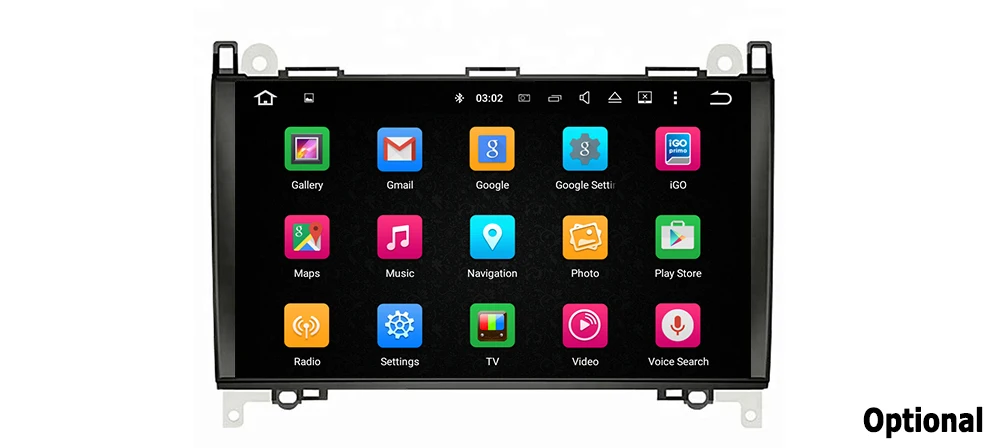 Android 7.0 up IPS car player for Mercedes Benz B Class W245 2005~2011 original Style Autoradio gps navigation Bluetooth WiFi 7