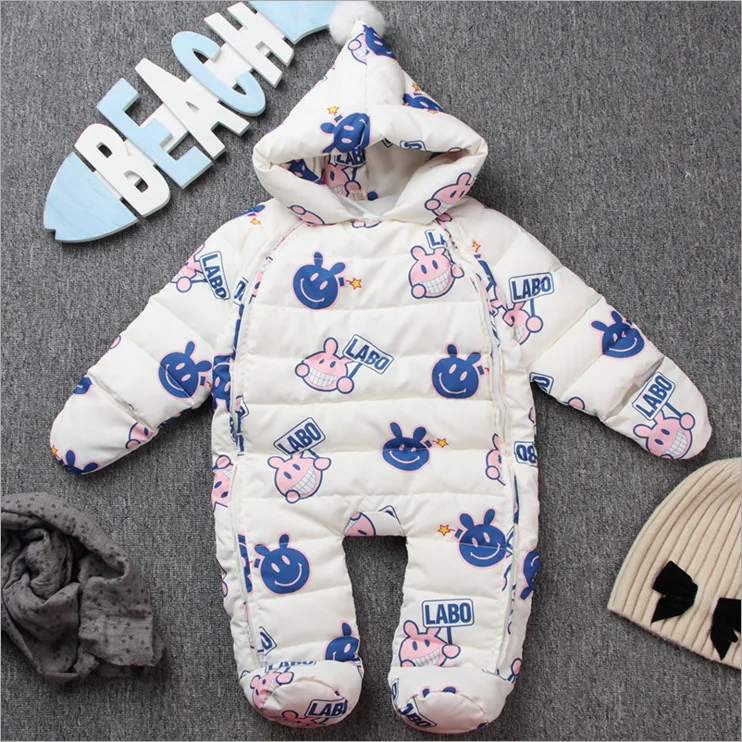 Children Conjoined Clothing Long Sleeves Baby Newborn Climbing Clothes Babies Boys Winter Coats
