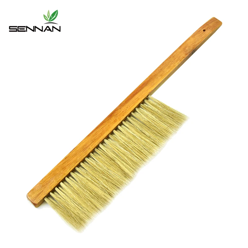 Sennan инструменты для пчеловодства желтая деревянная пчелиная щетка свиная щетина пчеловодство оборудование для пчеловодства