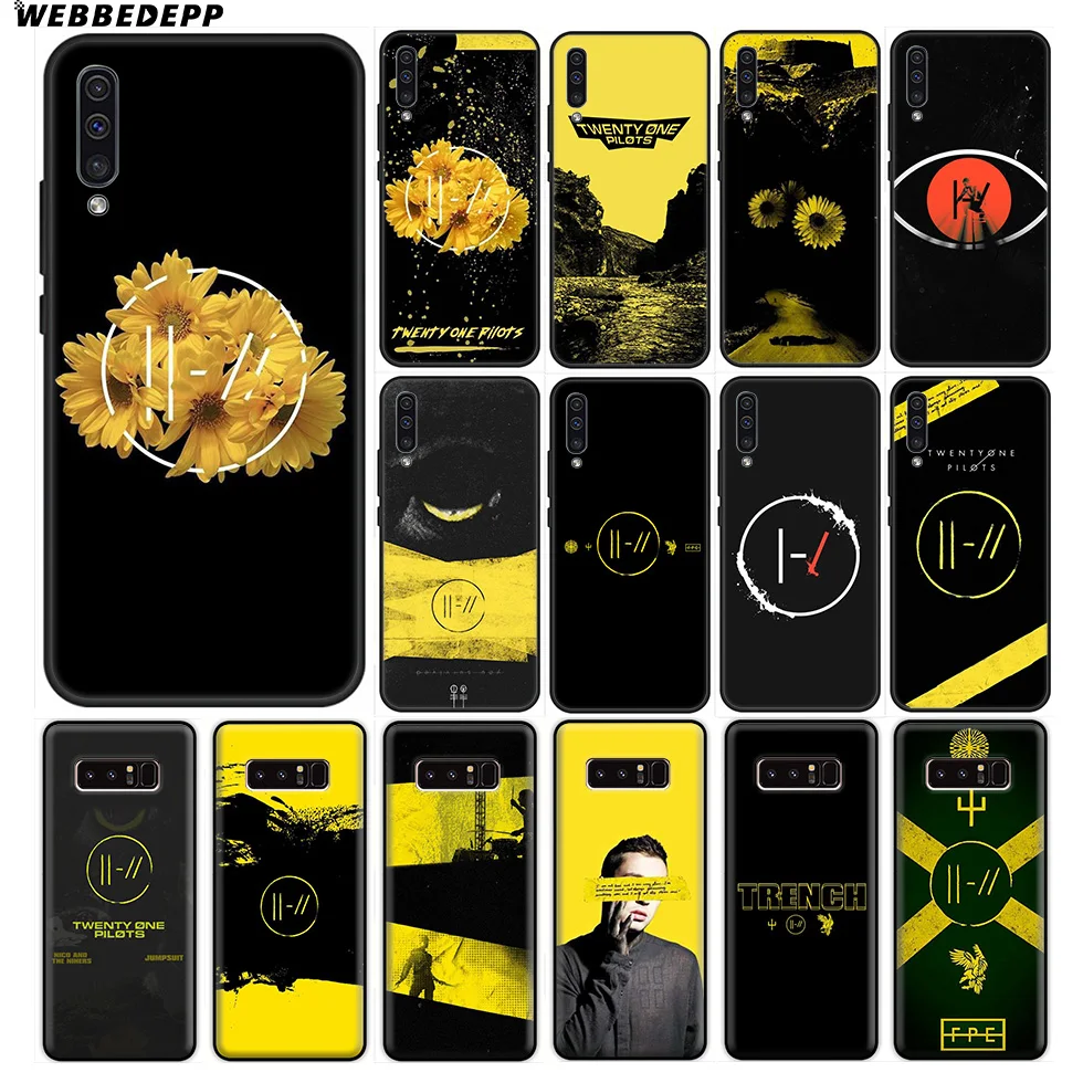Мягкий чехол Twenty One Pilots 21 для Samsung Galaxy A10 A30 A40 A50 A60 A70 M10 M20 M30 M40 Note 8 9 10 Plus |