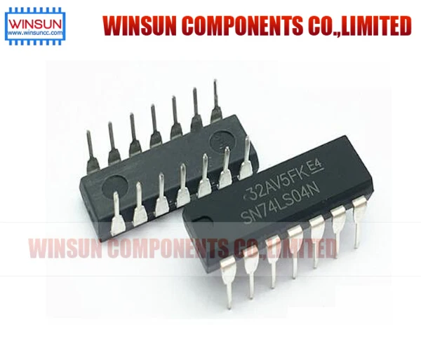 10 шт. SN74LS04N DIP14 SN74LS04 DIP 74LS04N 74LS04 DIP-14 HD74LS14P Новый и оригинальный IC | Строительство