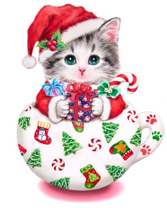 

Diamond Embroidery Decor 3DIY Animal Flower Cat Full 100% area Resin Tool Diamond Painting Cross Stitch Round Drill needlework