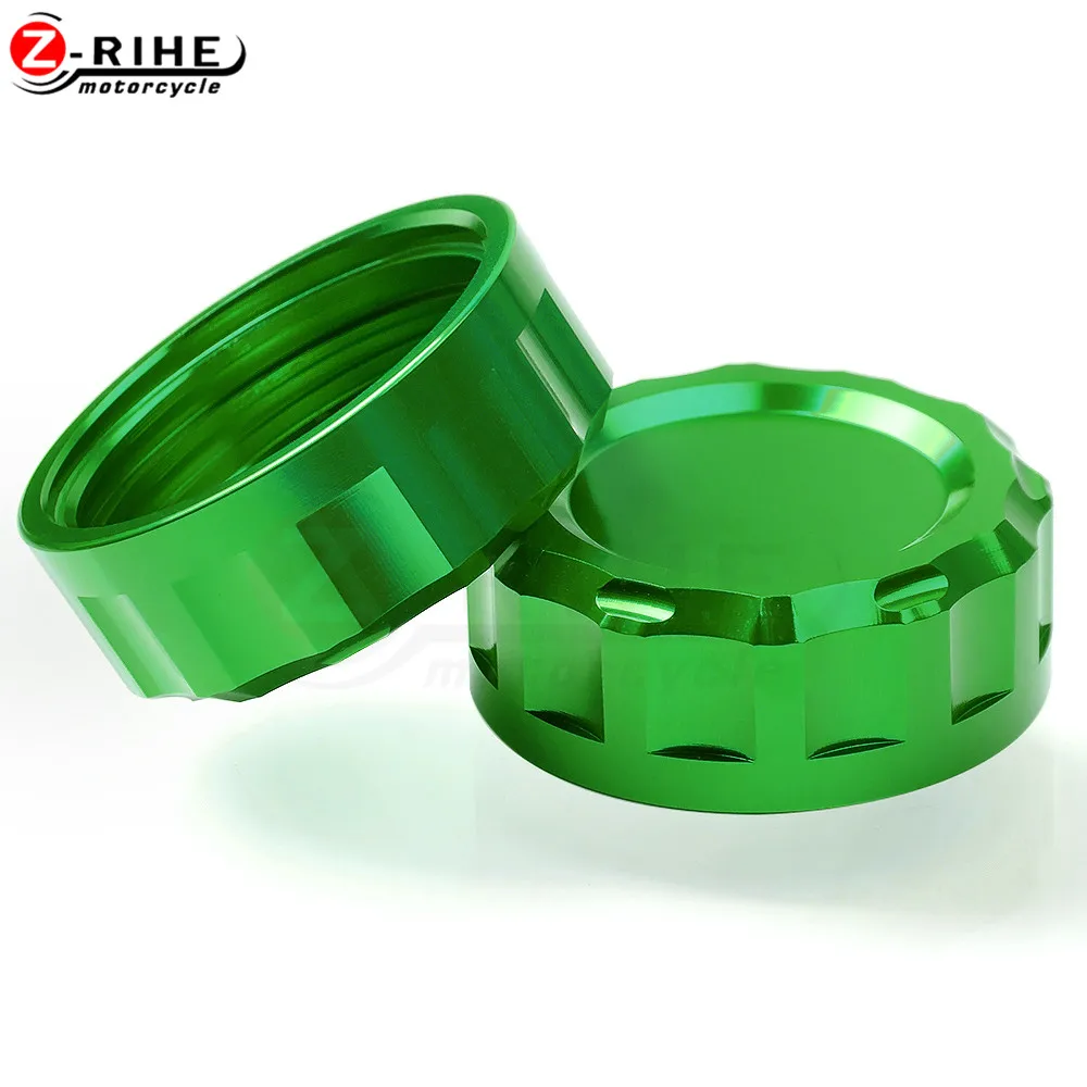 

Motorcycle CNC Cylinder Rear Fuel Brake Fluid Reservoir Cover Tank Cap Rear Cover Cap FOR Kawasaki Z1000 2010-2015 2016 2017