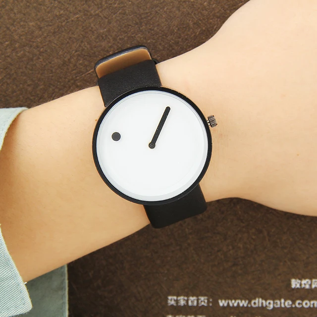 BGG Minimalist style creative wristwatches Women Men new design Dot and Line sim BGG Minimalist style creative wristwatches Women Men new design Dot and Line sim