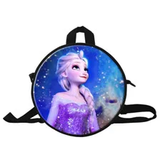 5 DogCat Prints Kindergarten Small Shoulder Bag for Kids Round Lovely Travel Backpacks Mini Schoolbags for Boys and Girls Backbag