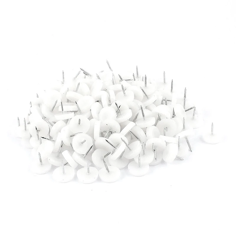 

Table Chair Foot Floor Skid Slide Pad Nail Protectors 18mm Dia 200 Pcs