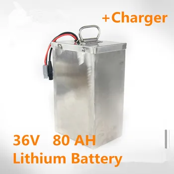 

DIY rechargeable 36v 80ah lithium battery pack with BMS for electric bike solar power energy motor home autocaravanas power bank