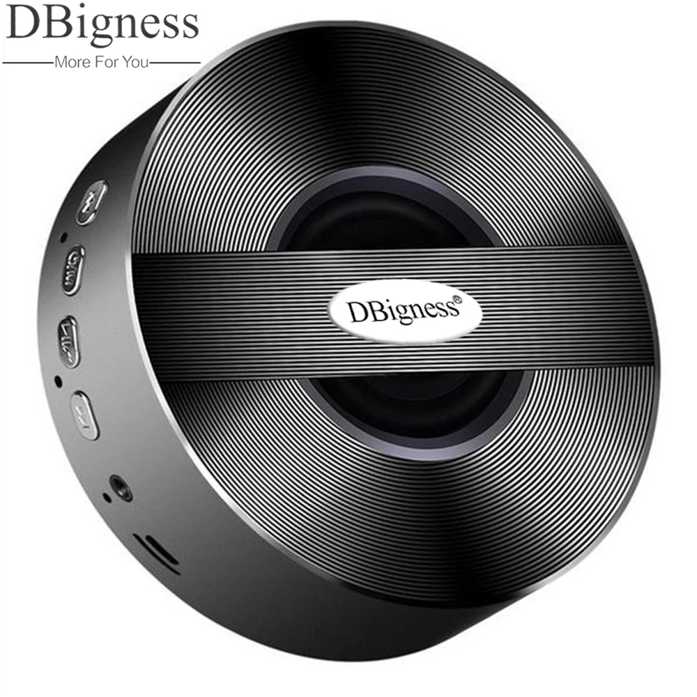 

Dbignes Bluetooth Speaker 1000mah Battery Support TF Card AUX Portable Wireless Super Sound Powerful Subwoofer for Phone Samsung